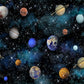 Kate宇宙空間の背景小惑星の星GQデザイン