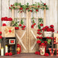 Kate バレンタインデーのバラのドアの背景