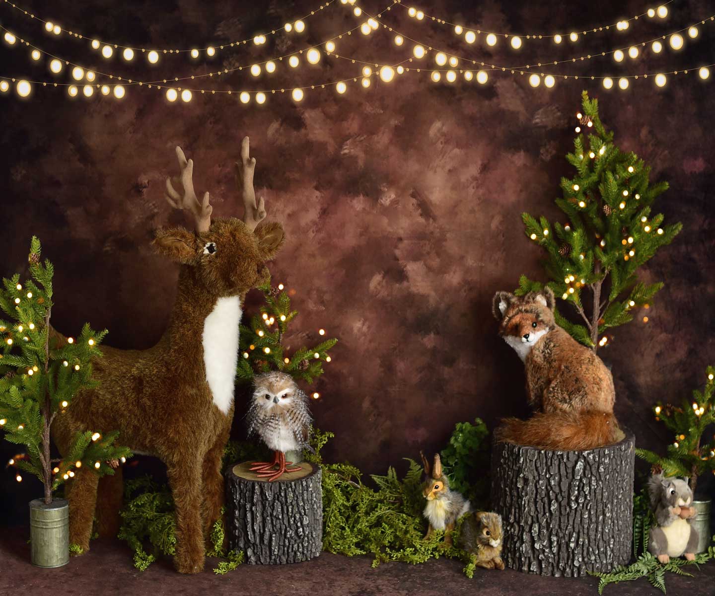 Kate マンディリンゲ写真によって設計された森の生き物の背景