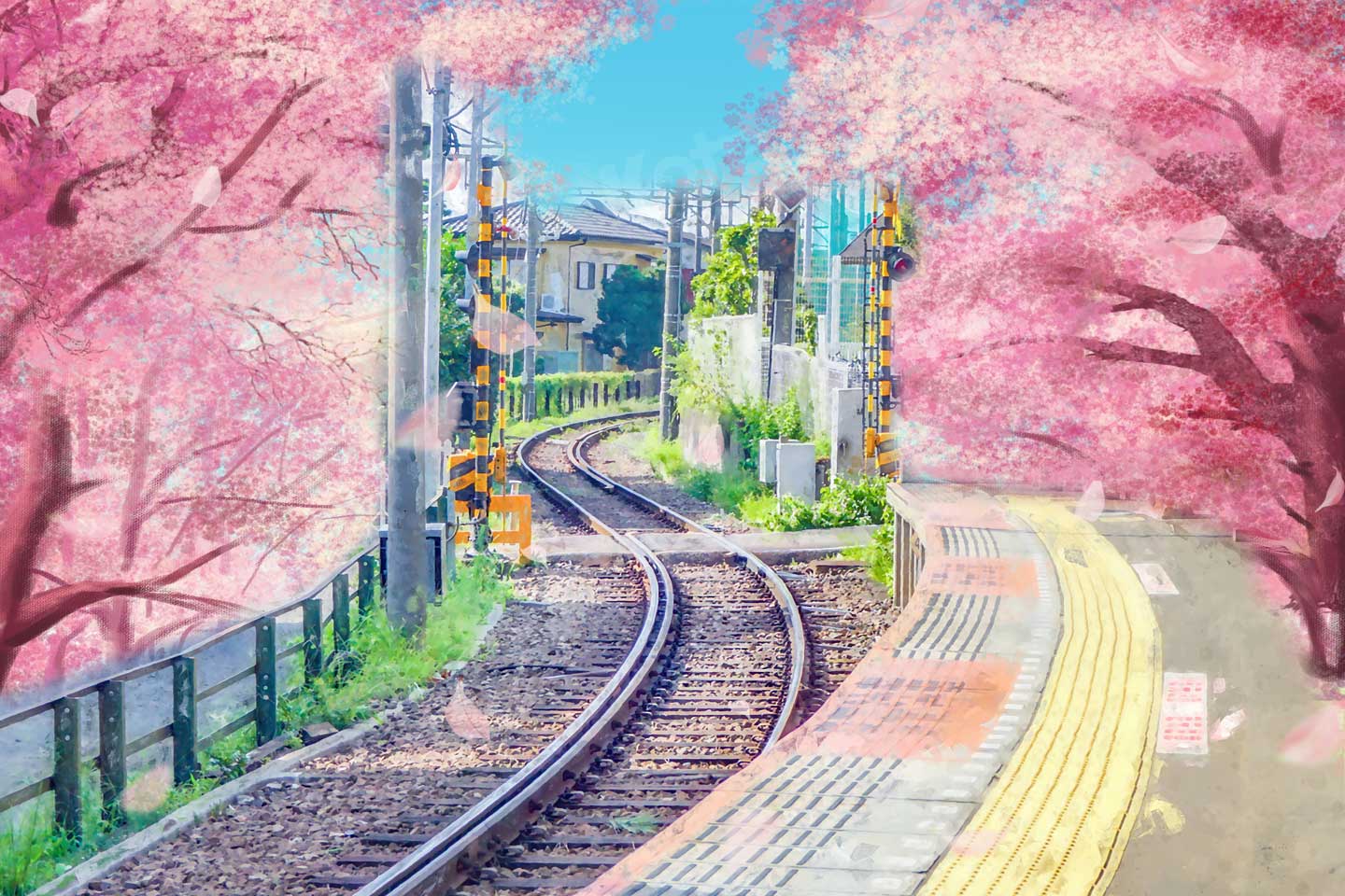 Kateひなまつり春の女の子まつり七五さん鉄道新幹線写真家のための背景布