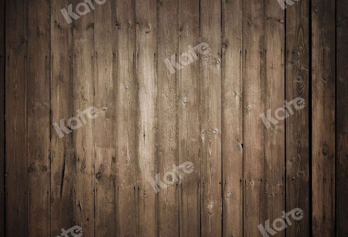 kateレトロスタイルダークブラウンの木製の壁の背景
