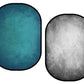 Kate グレーの抽象的なテクスチャ/ブルーグリーンの抽象的なテクスチャ折りたたみ可能な背景の写真5X6.5ft（1.5x2m）