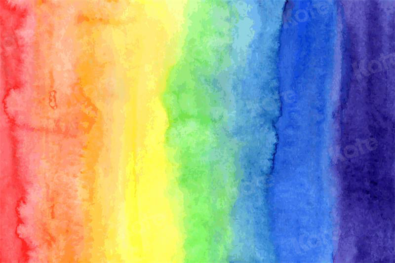 kate写真撮影のための虹の背景