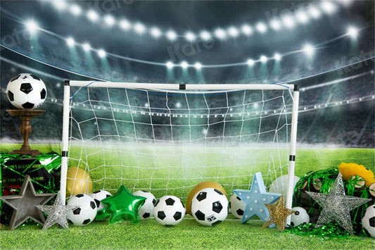 写真撮影のためのkateスポーツサッカーの試合の背景