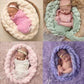 Kate 新生児の写真バスケットブレードウールラップ赤ちゃんの写真の小道具