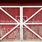 Kate 素朴な赤い納屋のドアの背景