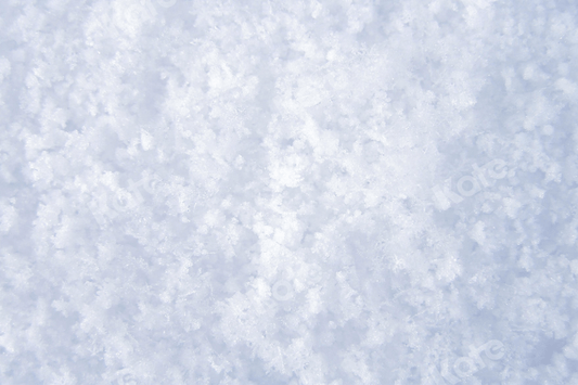 Kate 冬の雪の床ドロップ写真ゴム製フロアマット