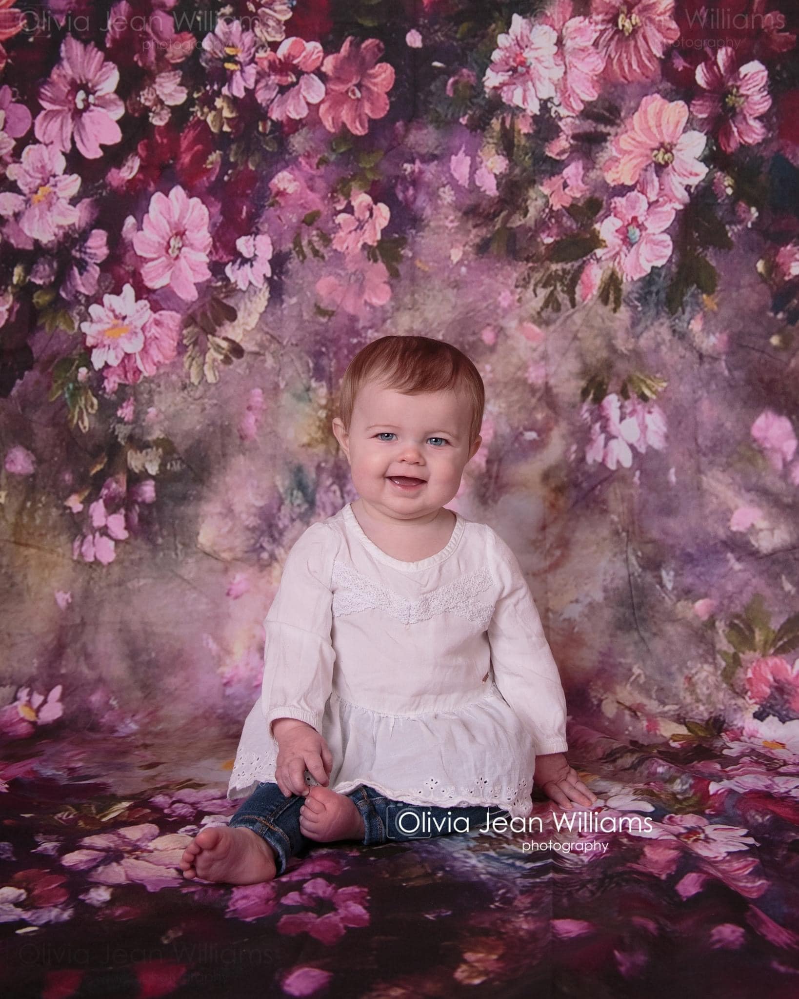 Kate 写真のファンタジー紫花バレンタイン背景