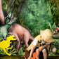 Kateジャングルアドベンチャー恐竜の背景Mandy Ringe設計