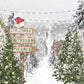 写真撮影のためのkateクリスマスツリー雪の背景冬