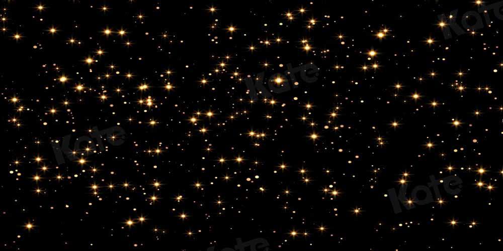 写真撮影のためのケイトゴールデン星空の背景の夜