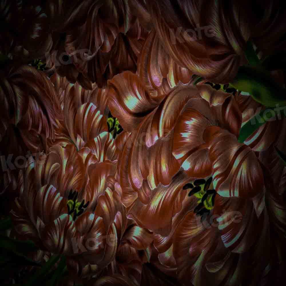 写真撮影のためのkateつのファインアートの背景の花
