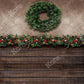 チェーン写真によって設計された写真撮影のためのKateつのクリスマスツリーの背景のヘッドボード