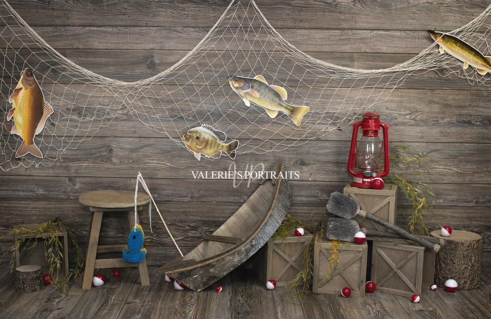 ヴァレリーミランダによって設計されたKateゴーンフィッシング夏の背景帆